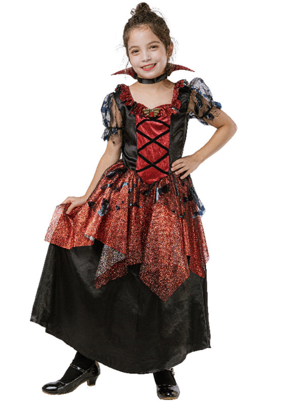 GOTHIC VAMPIRESS GIRL COSTUME